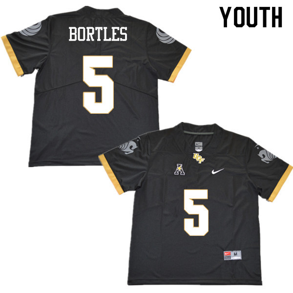 Youth #5 Blake Bortles UCF Knights College Football Jerseys Sale-Black - Click Image to Close